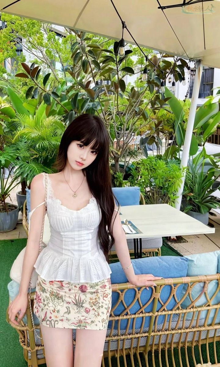 深圳甜美笑容模特自然光拍摄