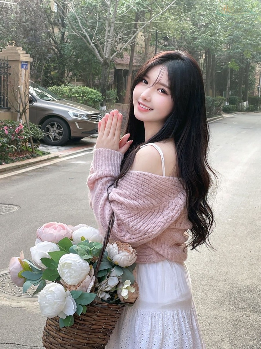 上海网红模特校园风