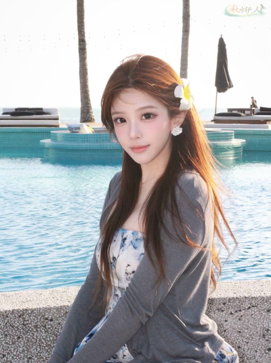 长沙高白纯气质模特街拍写真