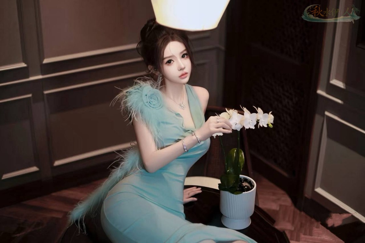 上海神似杨幂网红模特美图
