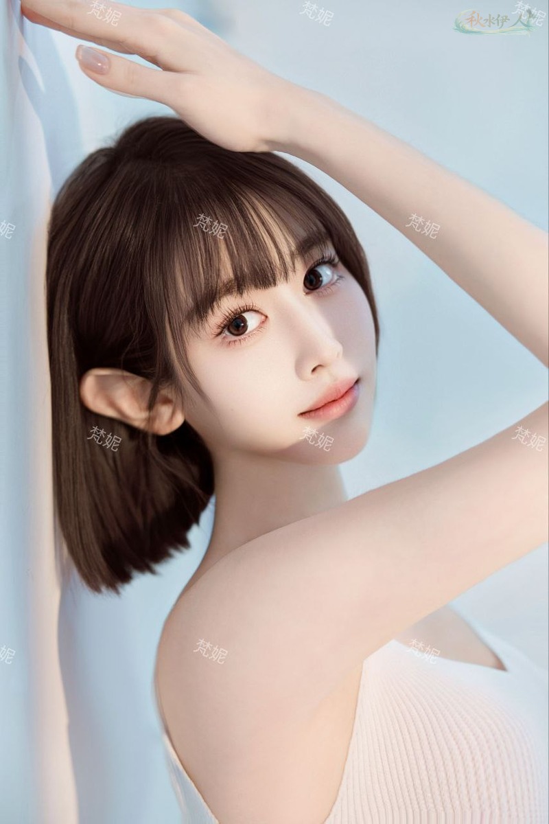 北京高颜值模特清新风写真