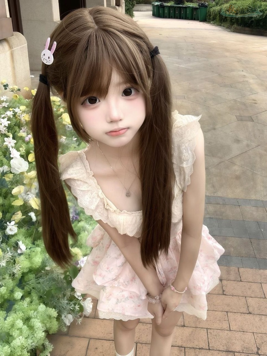 北京清纯校园女友感模特街拍写真