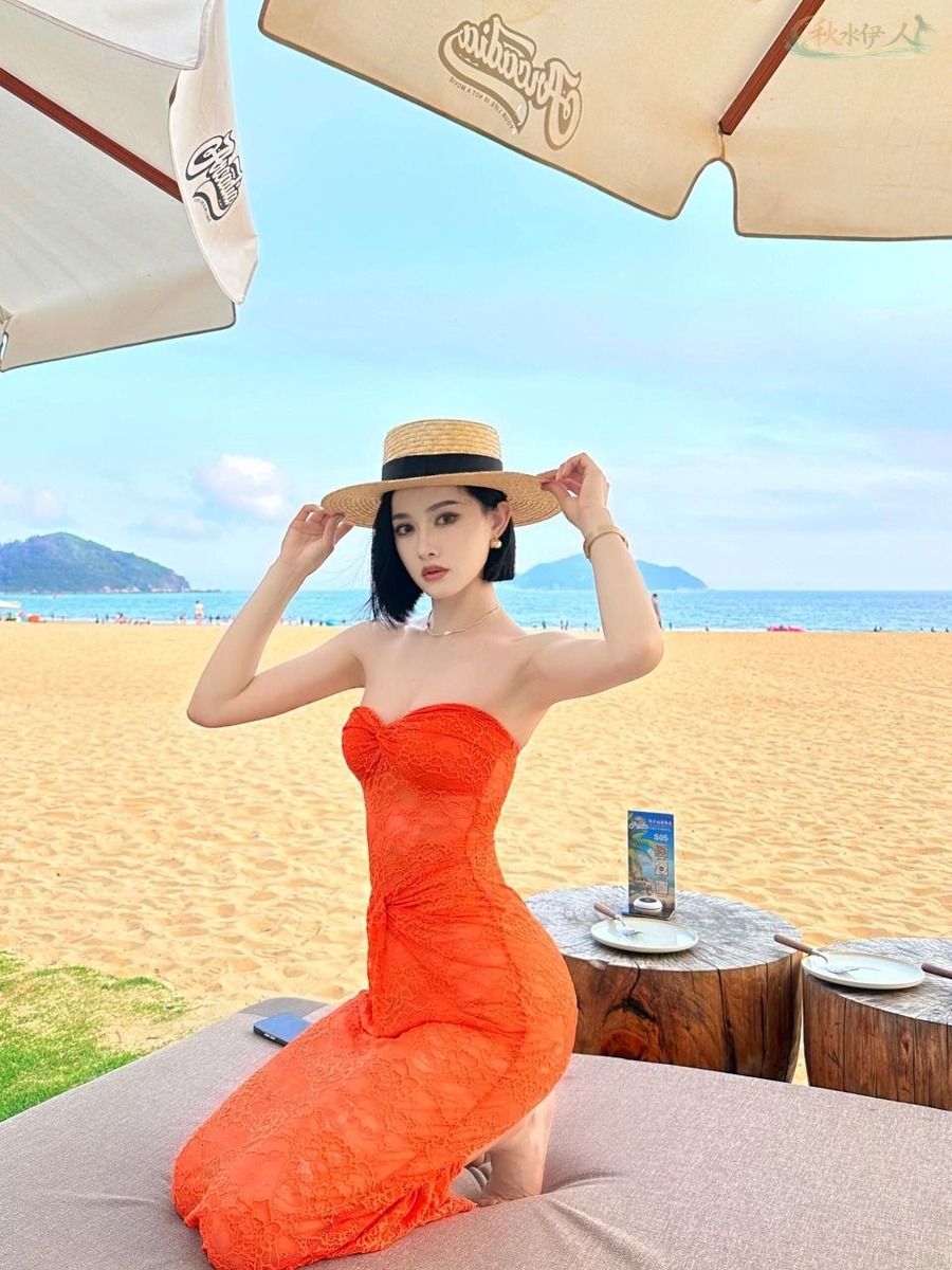 北京短发女王冷白皮模特照片3