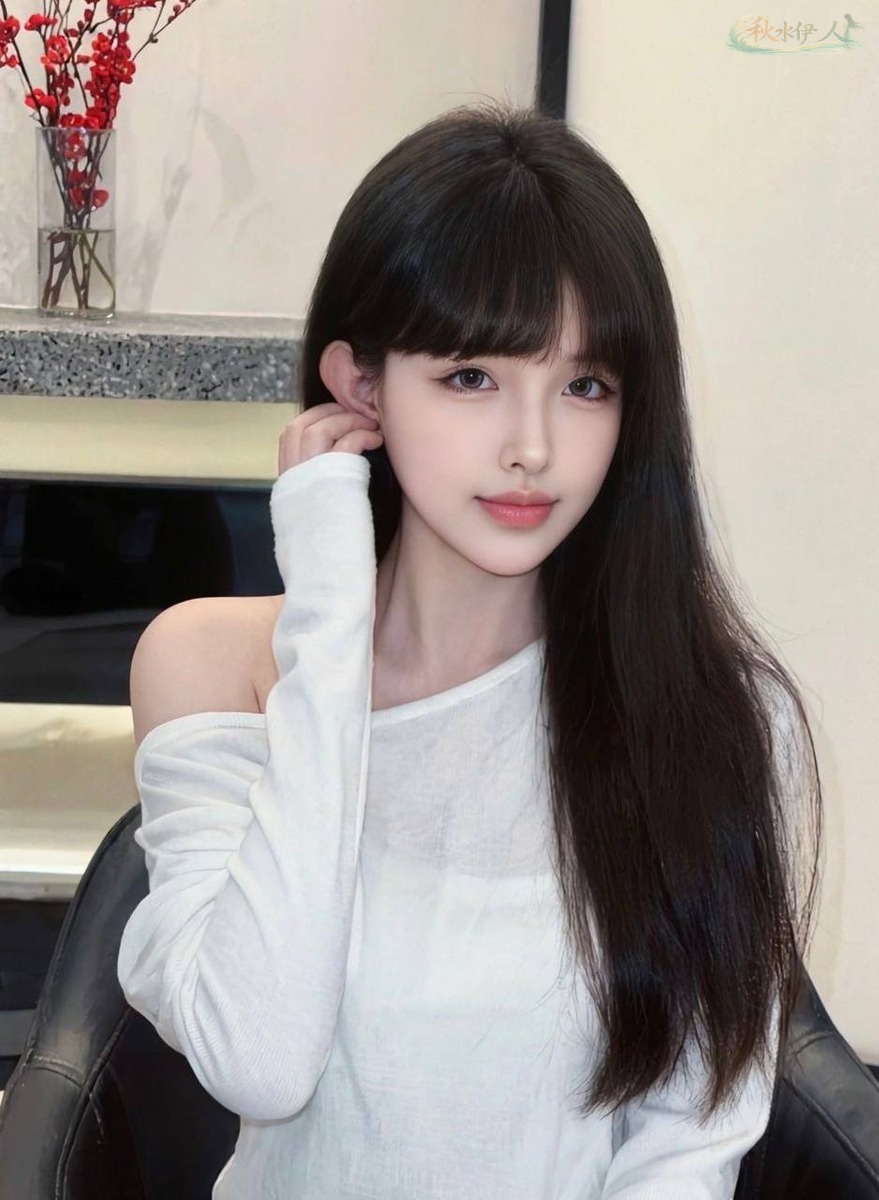 长沙新人模特若昕正面写真照