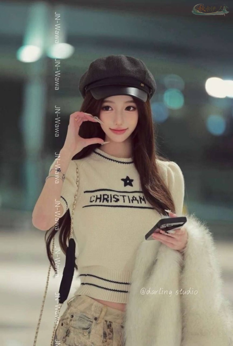 济南纯御风模特E杯街拍