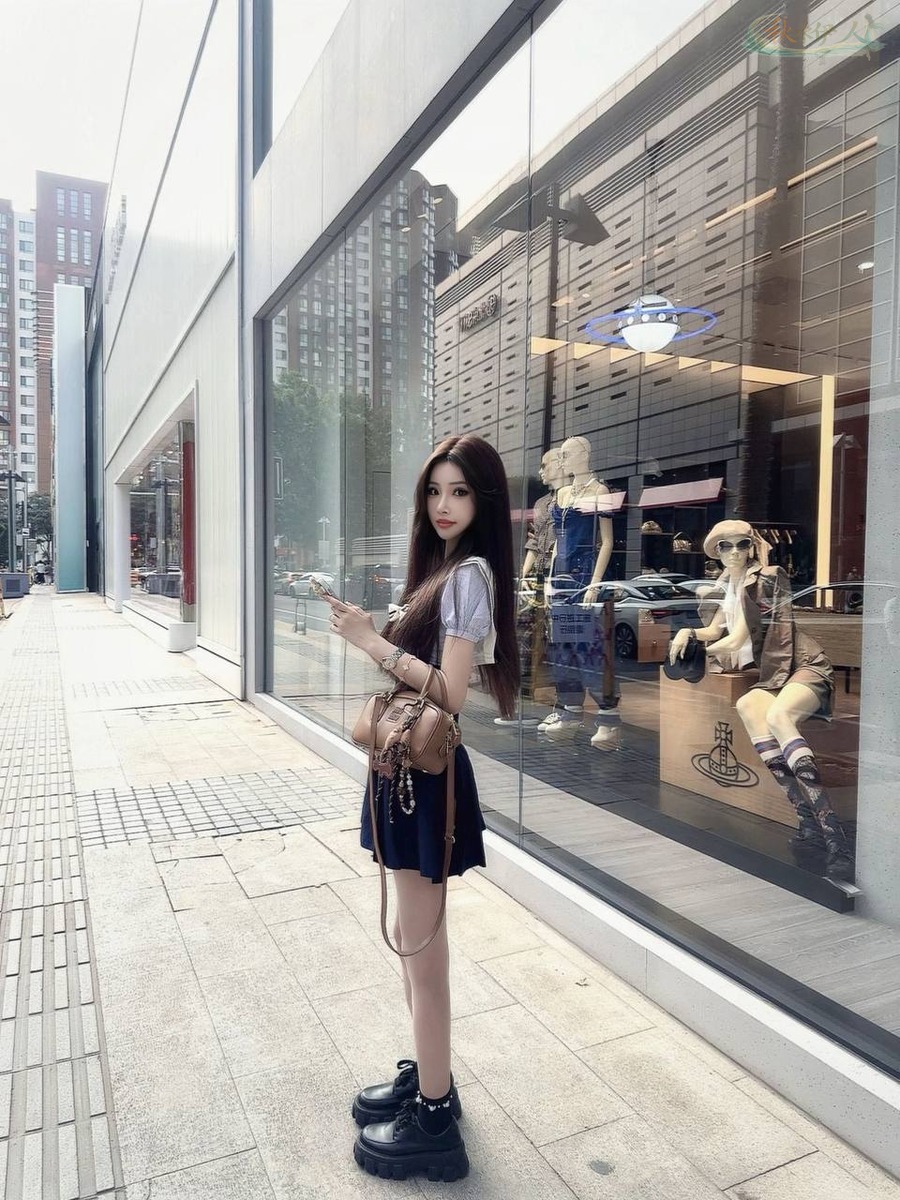 宁波清纯甜美模特街拍写真