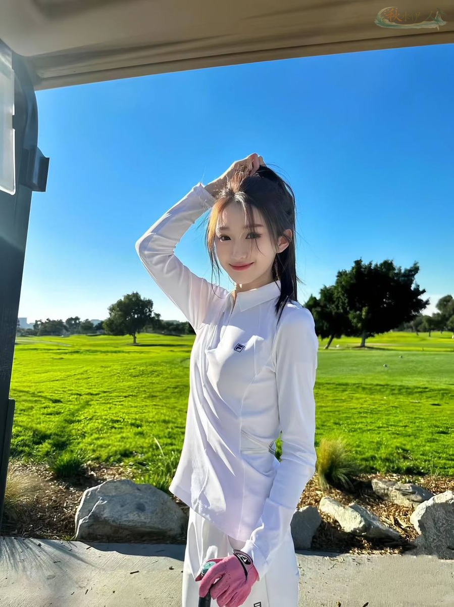 珠海气质女神高尔夫教练写真