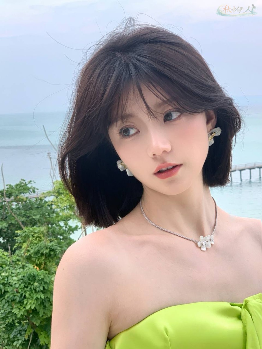 上海日系甜美短发模特写真