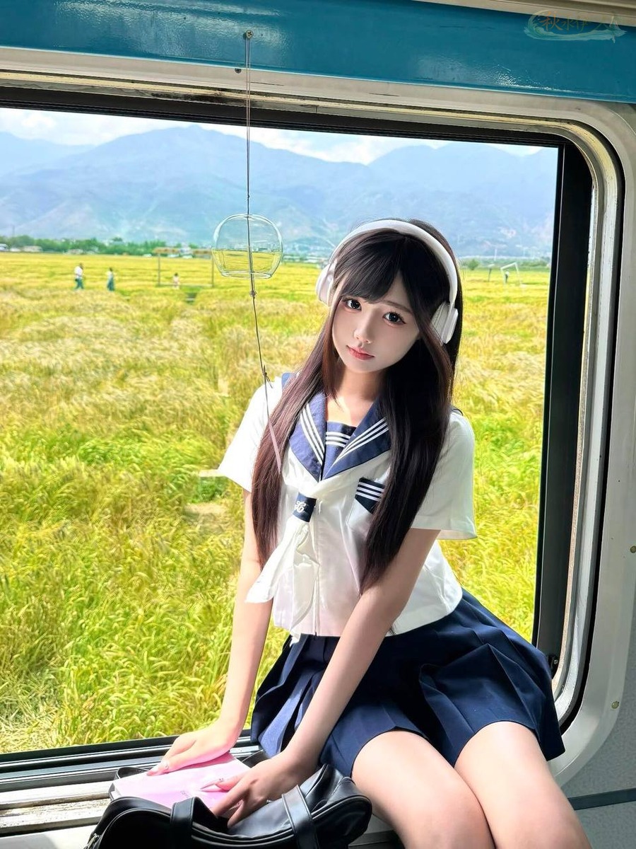 广州清纯少女模特半身肖像