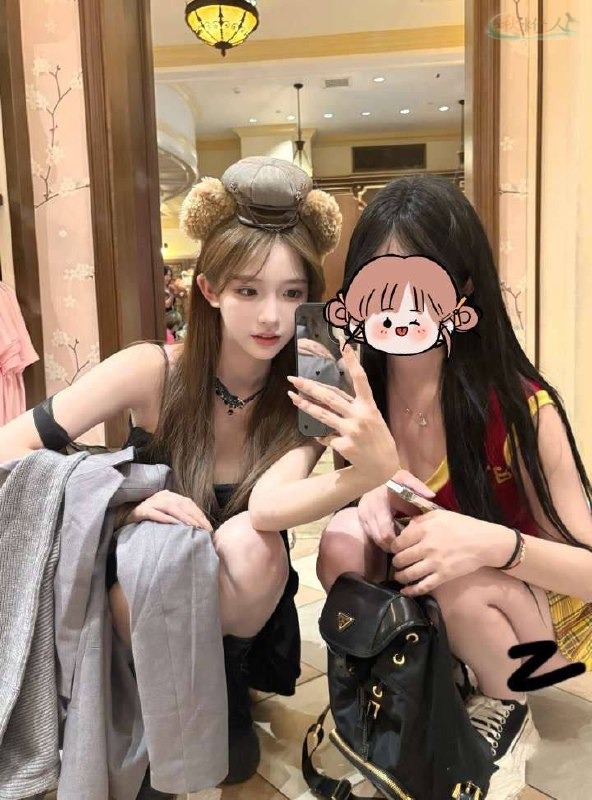 杭州白幼瘦甜美模特写真