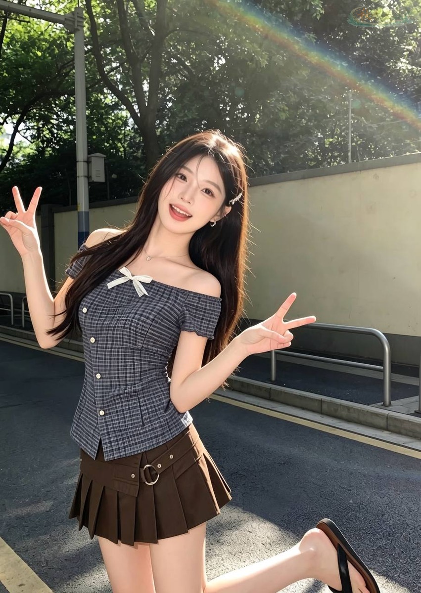 深圳服装博主甜美穿搭5