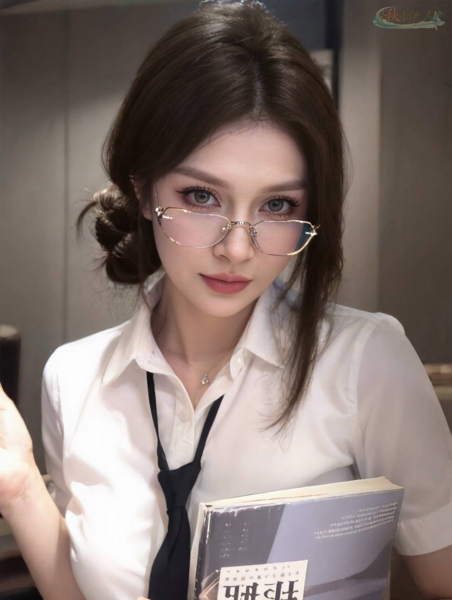 广州欧美风短发御姐侧身照