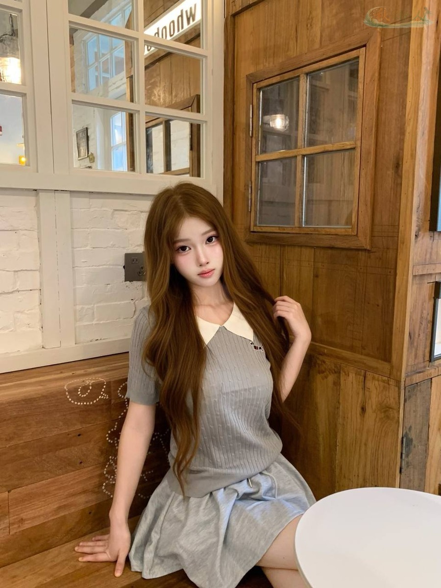 杭州甜妹模特JK风格