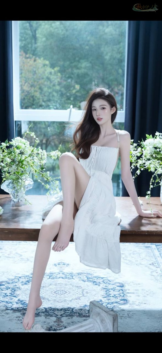 广州高挑女模马甲线写真