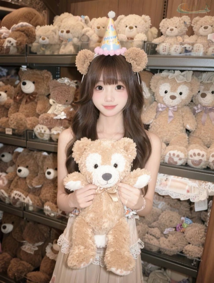 广州女仆装模特甜美日常风格