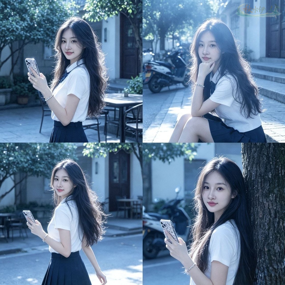 南京白皮肤长腿模特甜美微笑