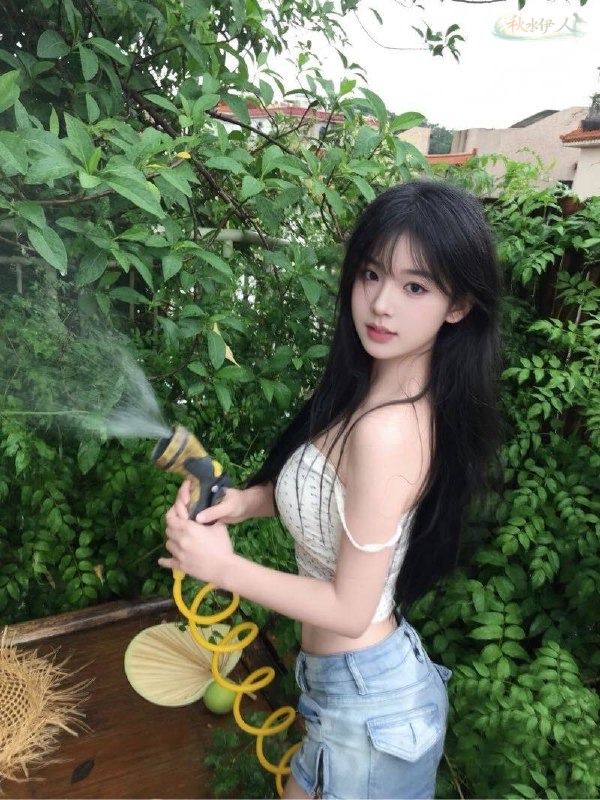 广州清新甜美模特街拍