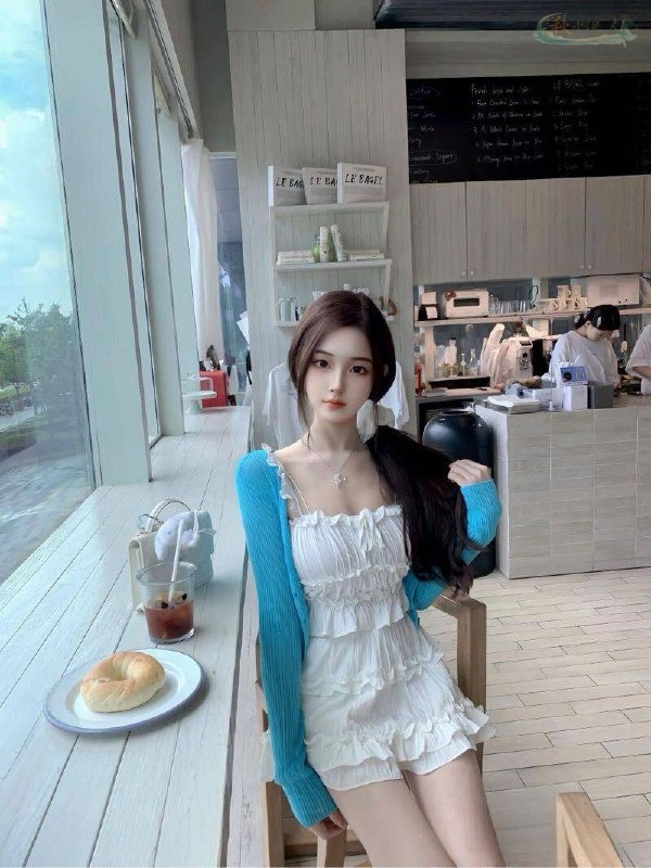 广州女友感模特肤白貌美写真