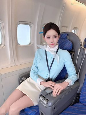 苏州大韩航空空姐模特高颜值蜜桃臀图片1