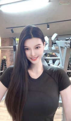 上海健身模特御姐大长腿